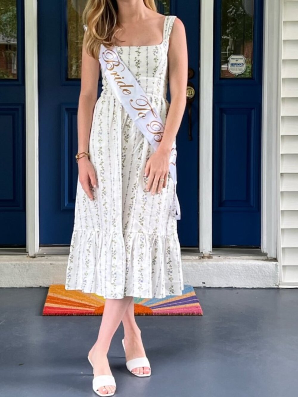 Reformation White Linen Dress - 2 - Picture 1 of 7